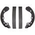 Z577 by WAGNER - Wagner Drum Brake Shoe Set