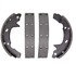 Z599AR by WAGNER - Wagner Brake Z599AR Drum Brake Shoe