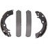 Z627 by WAGNER - Wagner Brake Z627 Drum Brake Shoe