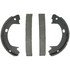 Z643 by WAGNER - Wagner Brake Z643 Parking Brake Shoe