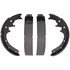 Z670 by WAGNER - Wagner Brake Z670 Drum Brake Shoe