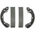 Z697 by WAGNER - Wagner Brake Z697 Drum Brake Shoe