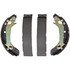 Z696 by WAGNER - Wagner Brake Z696 Drum Brake Shoe