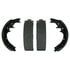 Z705 by WAGNER - Wagner Brake Z705 Drum Brake Shoe