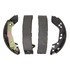 Z749 by WAGNER - Wagner Brake Z749 Drum Brake Shoe