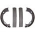 Z745 by WAGNER - Wagner Brake Z745 Parking Brake Shoe