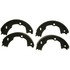 Z772 by WAGNER - Wagner Brake Z772 Parking Brake Shoe