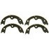 Z783 by WAGNER - Wagner Brake Z783 Parking Brake Shoe