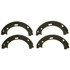 Z803 by WAGNER - Wagner Brake Z803 Parking Brake Shoe