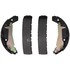 Z800 by WAGNER - Wagner Brake Z800 Drum Brake Shoe