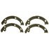 Z812 by WAGNER - Wagner Brake Z812 Parking Brake Shoe