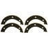 Z817 by WAGNER - Wagner Brake Z817 Parking Brake Shoe