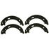 Z843 by WAGNER - Wagner Brake Z843 Parking Brake Shoe