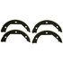 Z831 by WAGNER - Wagner Brake Z831 Parking Brake Shoe