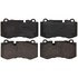 ZX1223 by WAGNER - QuickStop Semi-Metallic Disc Brake Pad Set