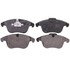 ZX1306 by WAGNER - QuickStop Semi-Metallic Disc Brake Pad Set