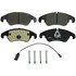 ZX1322 by WAGNER - QuickStop Semi-Metallic Disc Brake Pad Set