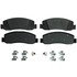 ZX1333A by WAGNER - QuickStop Semi-Metallic Disc Brake Pad Set