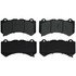 ZX1405 by WAGNER - QuickStop Semi-Metallic Disc Brake Pad Set