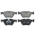 ZX1504 by WAGNER - Semi-Met Disc Pad Set