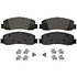 ZX1631A by WAGNER - QuickStop Semi-Metallic Disc Brake Pad Set