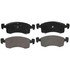 ZX220 by WAGNER - QuickStop Semi-Metallic Disc Brake Pad Set