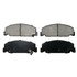 ZX273 by WAGNER - QuickStop Semi-Metallic Disc Brake Pad Set