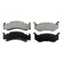 ZX269 by WAGNER - QuickStop Semi-Metallic Disc Brake Pad Set