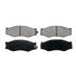 ZX266A by WAGNER - QuickStop Semi-Metallic Disc Brake Pad Set