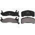 ZX310 by WAGNER - QuickStop Semi-Metallic Disc Brake Pad Set