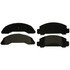 ZX326 by WAGNER - QuickStop Semi-Metallic Disc Brake Pad Set