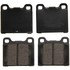 ZX31 by WAGNER - QuickStop Semi-Metallic Disc Brake Pad Set