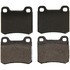 ZX335 by WAGNER - QuickStop Semi-Metallic Disc Brake Pad Set