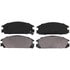 Wagner ZX334 Disc Brake Pad Set QuickStop Semi-Metallic Disc Brake Pad Set