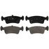 ZX359 by WAGNER - QuickStop Semi-Metallic Disc Brake Pad Set