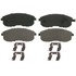 ZX430 by WAGNER - QuickStop Semi-Metallic Disc Brake Pad Set