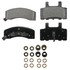 ZX370 by WAGNER - QuickStop Semi-Metallic Disc Brake Pad Set