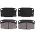 ZX378 by WAGNER - QuickStop Semi-Metallic Disc Brake Pad Set