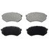 ZX433B by WAGNER - QuickStop Semi-Metallic Disc Brake Pad Set