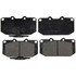 ZX460 by WAGNER - QuickStop Semi-Metallic Disc Brake Pad Set