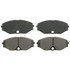 Wagner ZX486 Disc Brake Pad Set QuickStop Semi-Metallic Disc Brake Pad Set