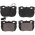 ZX520 by WAGNER - QuickStop Semi-Metallic Disc Brake Pad Set