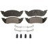 ZX529 by WAGNER - QuickStop Semi-Metallic Disc Brake Pad Set