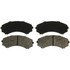 ZX550 by WAGNER - QuickStop Semi-Metallic Disc Brake Pad Set