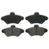 ZX600 by WAGNER - QuickStop Semi-Metallic Disc Brake Pad Set