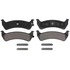 ZX625 by WAGNER - QuickStop Semi-Metallic Disc Brake Pad Set