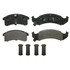 ZX623 by WAGNER - QuickStop Semi-Metallic Disc Brake Pad Set