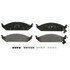 ZX650A by WAGNER - QuickStop Semi-Metallic Disc Brake Pad Set