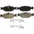 ZX688A by WAGNER - QuickStop Semi-Metallic Disc Brake Pad Set