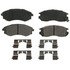 ZX700 by WAGNER - QuickStop Semi-Metallic Disc Brake Pad Set